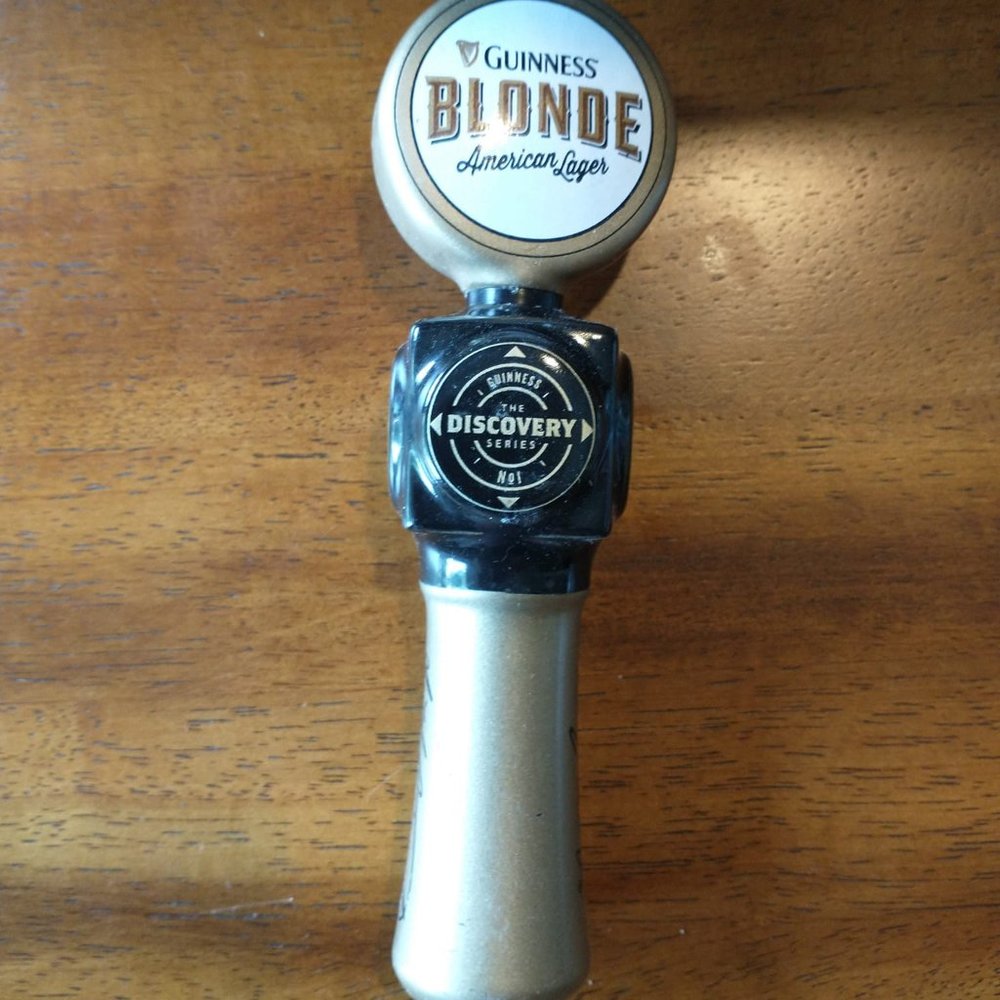 GUINESS "Blond" Beer Tap Handle